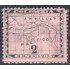 Panamá Dep. de Colombia 6 1887/88 Escudos Litografías sin goma