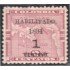 Panamá Dep. de Colombia 18 1894 Mapa timbre de 1887/92 MH