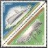 Panama 415/16 1967 Eventos científicos submarino atómico y nave atómica MNH