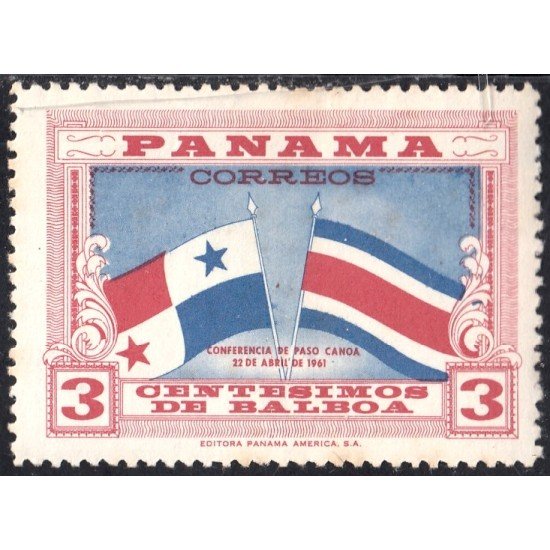 Panama 341 1961 Conferencia de Paso Canoa MNH