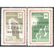 Panama 328/29 1959 X Aniversario de los Derechos Humanos MNH Panama 328/29 1959 X Aniversario de los Derechos Humanos MNH