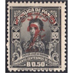 Panama 199 1937 Prócer José de Fabrega MNH Panama 199 1937 Prócer José de Fabrega MNH
