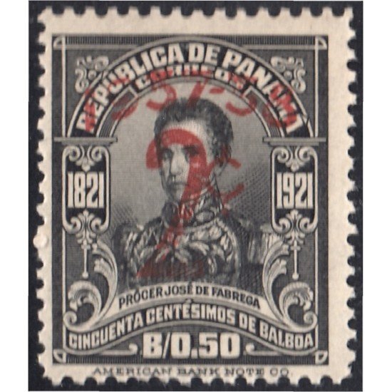 Panama 199 1937 Prócer José de Fabrega MNH Panama 199 1937 Prócer José de Fabrega MNH