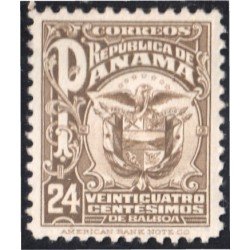 Panama 142 1924 Serie antigua Escudo MNH Panama 142 1924 Serie antigua Escudo MNH