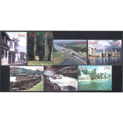 Panama 1168/74 1998 Panamá país turístico MNH Panama 1168/74 1998 Panamá país turístico MNH