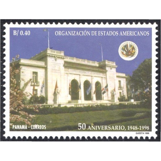 Panama 1167 1998 50 Aniversario de la Organización de Estados Americanos MNH Panama 1167 1998 50 Aniversario de la Organización de Estados Americanos MNH