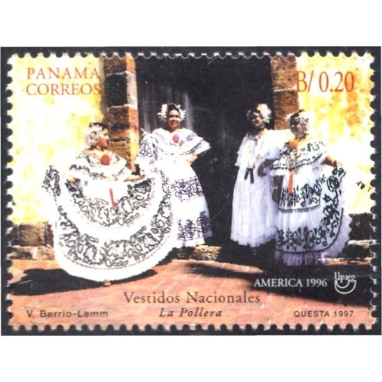 Panama 1159 1997 América Upaep Vestidos Nacionales La Pollera MNH Panama 1159 1997 América Upaep Vestidos Nacionales La Pollera MNH