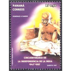 Panama 1158 1997 50 Años de la Independencia de la India MNH