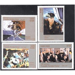 Panama 1154/57 1997 XX Aniversario Tratados Torrijos - Carter MNH