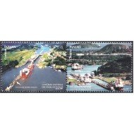 Panama 1152/53 1997 Congreso Universal de Canal de Panamá MNH