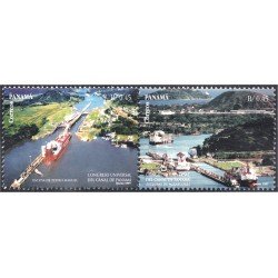 Panama 1152/53 1997 Congreso Universal de Canal de Panamá MNH