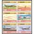 Panama 1146/51 1997 Aviones 50 Años de la compañía aérea Copa MNH