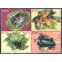 Panama 1142/45 1997 Fauna Ranas anfibios MNH