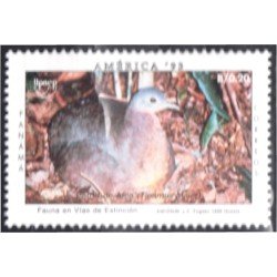 Panama 1126 1996 América Upaep Aves en vía de extinción MNH