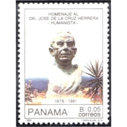 Panama 1108 1993 Homenaje al Dr. José de la Cruz Herrera Humanista MNH Panama 1108 1993 Homenaje al Dr. José de la Cruz Herrera Humanista MNH
