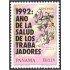 Panama 1102 1992 Año de la salud de los trabajadores MNH