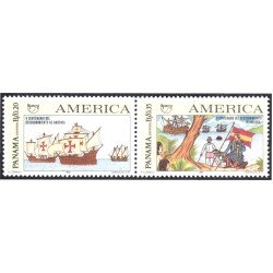 Panama 1095/96 1992 V Centenario del Descubrimiento de América MNH Panama 1095/96 1992 V Centenario del Descubrimiento de América MNH
