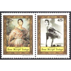 Panama 1091/92 1992 Homenaje a Dama Margot Fonteyn MNH Panama 1091/92 1992 Homenaje a Dama Margot Fonteyn MNH