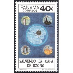 Panama 1089 1992 Salvemos la capa de Ozono MNH Panama 1089 1992 Salvemos la capa de Ozono MNH