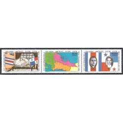Panama 1086/88 1992 Aniversario de la solución Limitrofe entre Costarica - Panama MNH Panama 1086/88 1992 Aniversario de la solución Limitrofe entre Costarica - Panama MNH