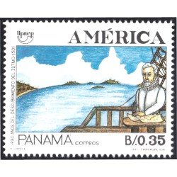 Panama 1077 1991 490 Años del descubrimiento de América MNH Panama 1077 1991 490 Años del descubrimiento de América MNH
