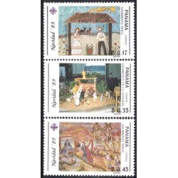 Panama 1062/64 1989 Navidad Christmas MNH Panama 1062/64 1989 Navidad Christmas MNH