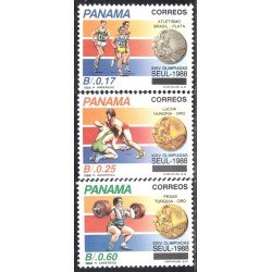 Panama 1052/54 1989 XXIV Olimpiadas en Seúl 1988 MNH Panama 1052/54 1989 XXIV Olimpiadas en Seúl 1988 MNH
