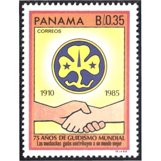 Panama 1045 1988 75 años de Guidismo Mundial MNH Panama 1045 1988 75 años de Guidismo Mundial MNH