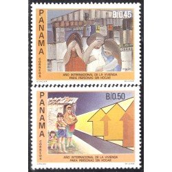 Panama 1034/35 1987 Navidad Christmas MNH Panama 1034/35 1987 Navidad Christmas MNH