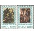 Panama 440/41 1967 Pinturas de Tiepolo Rubens MNH