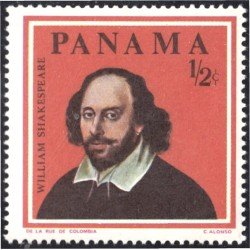 Panama 425 1967 William Shakespeare MNH Panama 425 1967 William Shakespeare MNH