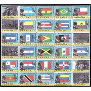 Panama 656/85 1980 Medallas de Juegos Olímpicos MNH Panama 656/85 1980 Medallas de Juegos Olímpicos MNH