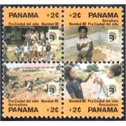 Panama 622/25 1980 Pro Ciudad del niño Navidad 80 MNH Panama 622/25 1980 Pro Ciudad del niño Navidad 80 MNH