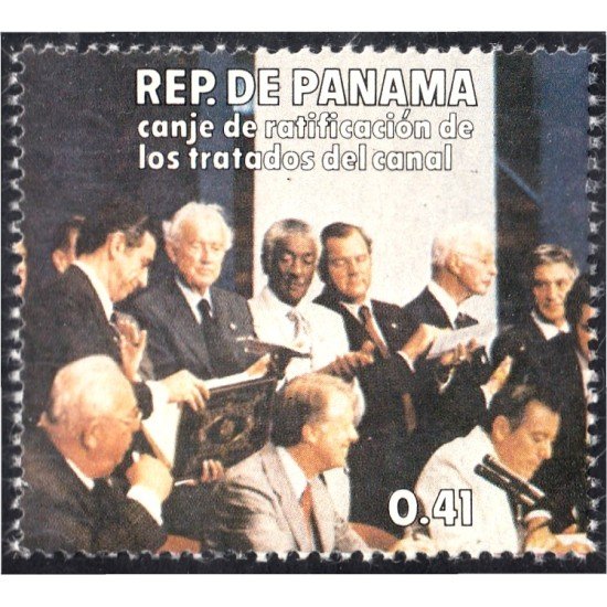 Panama 605 1978 Canje de ratificación de los tratados del canal MNH Panama 605 1978 Canje de ratificación de los tratados del canal MNH