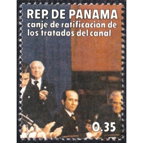 Panama 604 1978 Canje de ratificación de los tratados del canal MNH Panama 604 1978 Canje de ratificación de los tratados del canal MNH