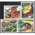 Panama 462/65 1967 Pinturas de animales MNH