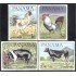Panama 449/52 1967 Animales diversos MNH