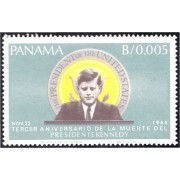Panama 445 1967 Jhon F. Kennedy MNH Panama 445 1967 Jhon F. Kennedy MNH