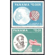 Panama 443/44 1967 Julio Verne MNH Panama 443/44 1967 Julio Verne MNH