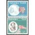 Panama 443/44 1967 Julio Verne MNH