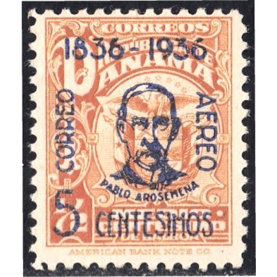 Panama A- 19a 1936 Pablo Arosemena MNH Panama A- 19a 1936 Pablo Arosemena MNH