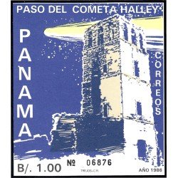 Panama HB 37 1986 Paso del Cometa Halley MNH Panama HB 37 1986 Paso del Cometa Halley MNH