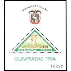 Panama HB 31 1984 Olimpiadas en los Ángeles MNH Panama HB 31 1984 Olimpiadas en los Ángeles MNH