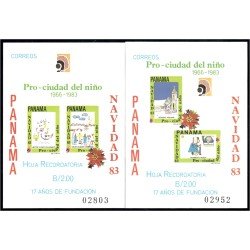 Panama HB 28/29 1983 Pro - Ciudad del niño Navidad Chritsmas MNH Panama HB 28/29 1983 Pro - Ciudad del niño Navidad Chritsmas MNH