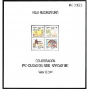 Panama HB 23 1981 Colaboración Pro - Ciudad del niño Navidad Chritsmas MNH