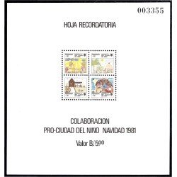 Panama HB 23 1981 Colaboración Pro - Ciudad del niño Navidad Chritsmas MNH Panama HB 23 1981 Colaboración Pro - Ciudad del niño Navidad Chritsmas MNH