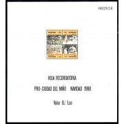 Panama HB 22 1980 Hoja recordatoria Pro - Ciudad del niño Navidad Chritsmas MNH