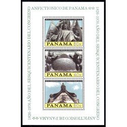 Panama HB 21 1976 150 Años del Congreso Anfictionico de Panamá MNH Panama HB 21 1976 150 Años del Congreso Anfictionico de Panamá MNH