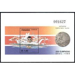 Panama HB 40 1989 XXIV Olimpiadas Seúl 1988 Natación MNH Panama HB 40 1989 XXIV Olimpiadas Seúl 1988 Natación MNH