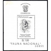 Panama HB 33 Fauna Nacional Perezoso de Tres dedos usados